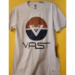 Vast Circle Logo Tee NEW NWT Skateboard Surfer Beach CR10 Small Excellent